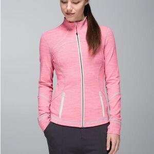 Lululemon Forme Jacket Coffins in Wee Are From Space Neon Pink Opal / Angel Wing